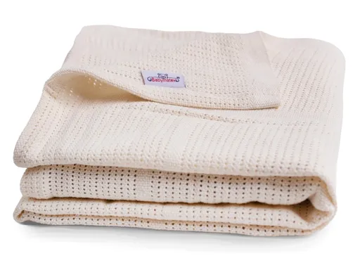 Babymatex Pătură pentru copii Sisi ecru, 75 x 100cm