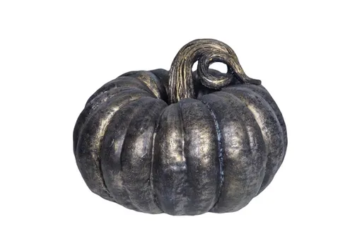 Decoratiune, Kabak, Poliester, Negru/Argintiu