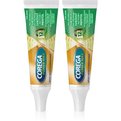 Corega Powermax Fixation Fresh gel fixare pentru dinti 2x40 g