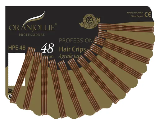 Agrafe Evantai Maro Oranjollie 48 buc