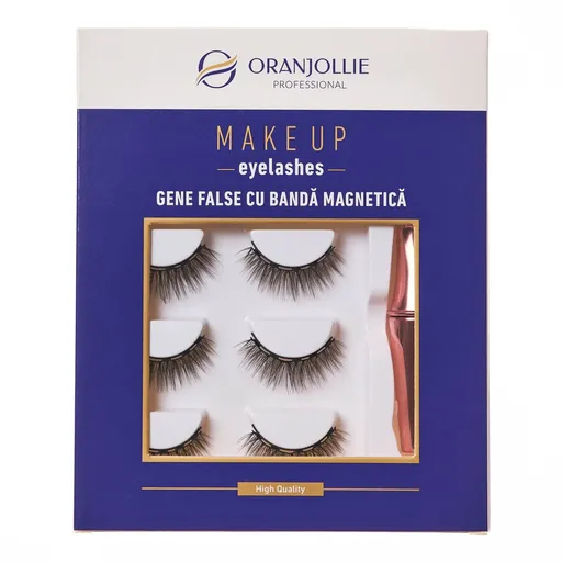 Gene false cu tus magnetic Set 4 perechi Oranjollie 031