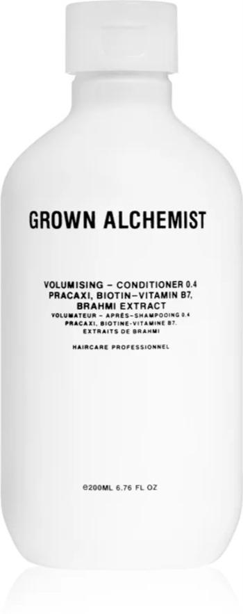 Grown Alchemist Condiționer pentru volumul părului Pracaxi, Biotin-Vitamin B7, Brahmi Extract (Volumising Conditioner) 200 ml