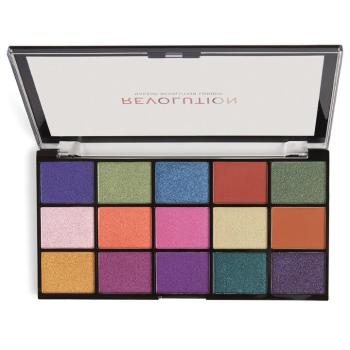 Revolution Paletă de 15 nuanțe pentru ochi Re-Loaded Passion for Colour Palette 16.5g
