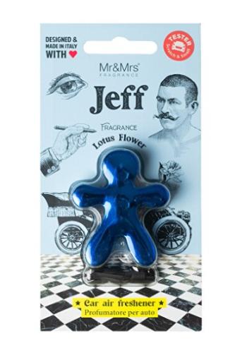 Mr&Mrs Fragrance Jeff Chrome Lotus Flowers - parfum de mașină