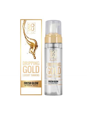 Dripping Gold Spumă de îndepărtare a bronzului Dripping Gold Fresh Glow 150 ml