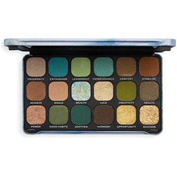 REVOLUTION Crystal Aura Forever Flawless Shadow Palette Aventurine (5057566694193)