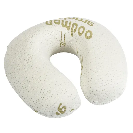 Perniţă pentru călătorii din spumă cu memorie 4Home Bamboo, 32 x 20 cm