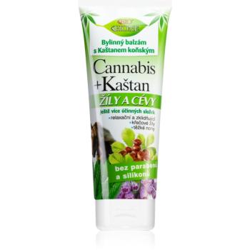 Bione Cosmetics Cannabis + Chestnut lotiune pe baza de plante pentru tratamentul varicelor 200 ml