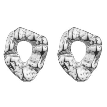 Marc Malone Cercei de designer din oțel Haisley Silver Earrings MCE24014S