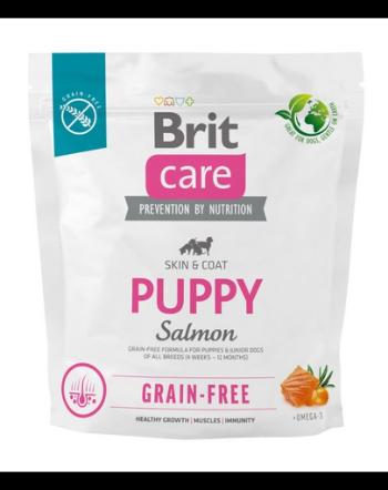 BRIT Care Grain-free Puppy 1 kg Hrana uscata pentru catei, cu somon