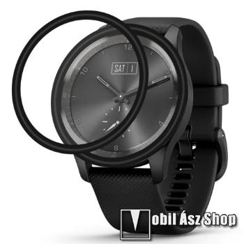 Okosóra Flexible Nano Glass rugalmas edzett üveg - 2db, 3D Curved, A teljes kijelzőt védi! - Garmin vívomove Trend