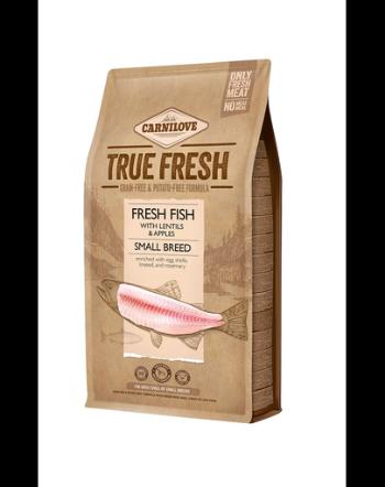 CARNILOVE True Fresh Fish Adult pentru caini talie mica 4 kg hrana uscata