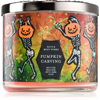 Bath & Body Works Pumpkin Carving lumânare parfumată 411 g