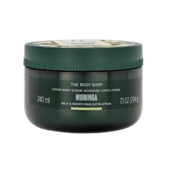 The Body Shop Peeling corporal netezitor pentru piele uscată Moringa (Cream Body Scrub) 240 ml