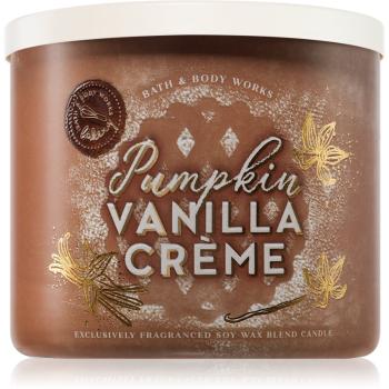 Bath & Body Works Pumpkin Vanilla Crème lumânare parfumată 411 g