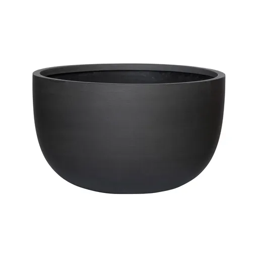 Pottery Pots Ghiveci Sunny, culoare vulcan black, mai multe dimensiuni - PotteryPots Mărime: M - v. 21 cm, ⌀ 35 cm