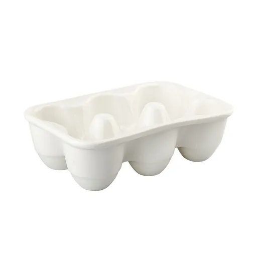 Florina Farfurie de porțelan pentru ouă, 11 x 17cm