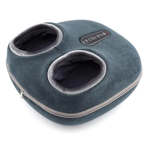 Aparat masaj picioare Medivon Artemis 2in1, 30W, 3 viteze, 3 trepte, Incalzire, Timer, Telecomanda, Functionare silentioasa, Albastru