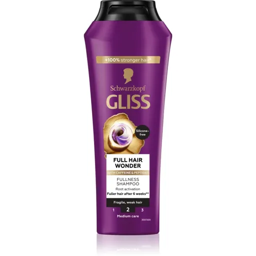 Schwarzkopf Gliss Full Hair Wonder sampon pentru regenerare pentru par deteriorat 250 ml