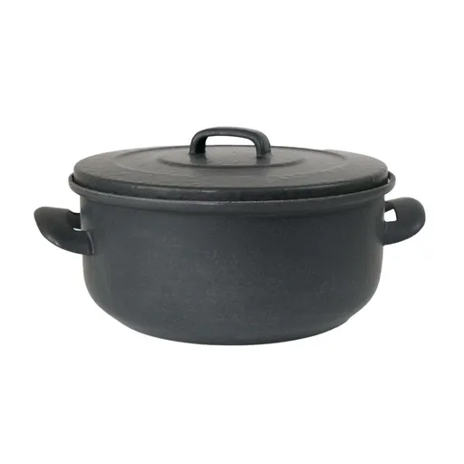 Oală emailată cu capac Sfinx BSE, 24 cm, 4 l, 4 l