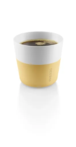Pahar pentru cafea lungo, set 2 buc, galben nisipiu- Eva Solo