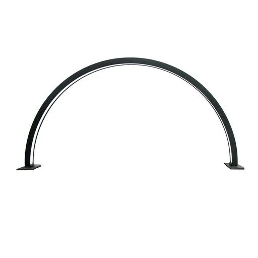 Lampa Cosmetica Led pentru Masa, Semiluna, Neagra