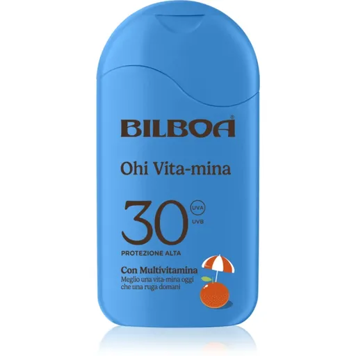 Bilboa Ohi Vitamina Latte loțiune pentru plaja cu vitamine SPF 30 200 ml