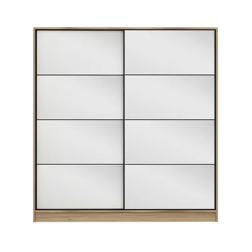 Dulap pentru haine, Hanah Home, Kale, 180x210x52 cm, Dore