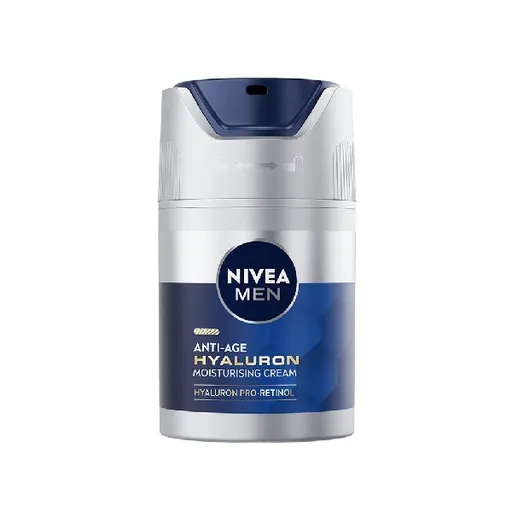 Nivea Cremă hidratantă antirid Nivea Men Anti-Age Hyaluron (Moisturising Cream) 50 ml
