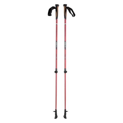 KLARFIT Bilbao TX Essential, bețe pentru Nordic Walking, 10% carbon, 100-130 cm, mânere din plută