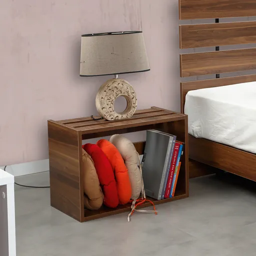 Noptiera, Hanah Home, Fuga, 60x43x33 cm, Maro