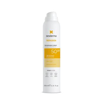 Sesderma Spray transparent de protecție solară SPF 50 Repaskin (Transparent Spray) 200 ml