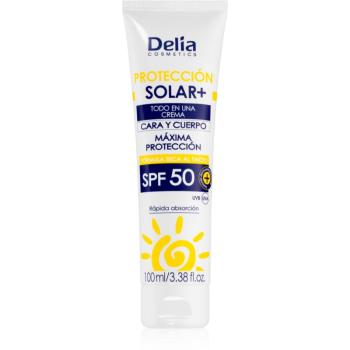 Delia Cosmetics Sun Protect crema protectoare pentru fata SPF 50 100 ml