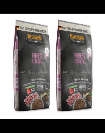 BELCANDO Finest Croc hrana uscata pentru caini adulti, talie XS-M 25 kg ( 2 x 12.5 kg)