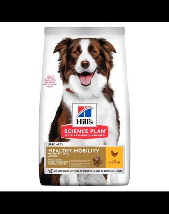 HILL'S Science Plan Canine Adult Healthy Mobility Medium Chicken 14 kg hrana pentru caini de talie mijlocie, cu pui, pentru sustinerea articulatiilor