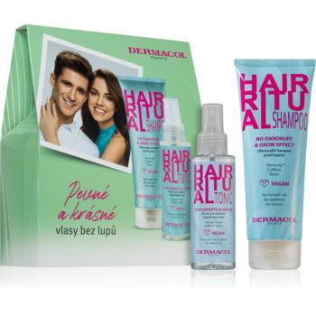 Dermacol Hair Ritual set cadou pentru stimularea creșterii părului unisex