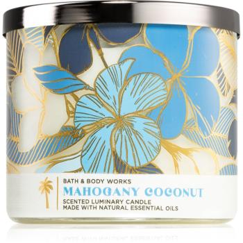 Bath & Body Works Mahogany Coconut lumânare parfumată 411 g