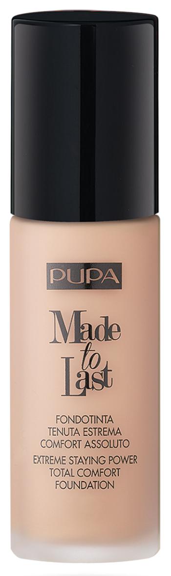 PUPA Milano Machiaj lichid de lungă durată SPF 10 Made To Last (Total Comfort Foundation) 30 ml 060 Golden Beige