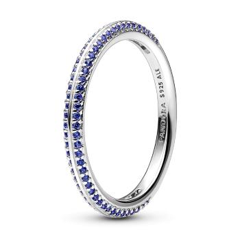 Pandora Inel strălucitor argintiu cu pietre de zircon cubic Me 199679C03 54 mm