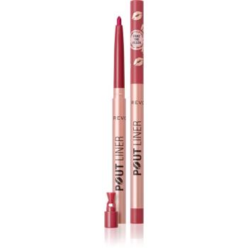 Makeup Revolution Pout Liner creion contur pentru buze pentru volum maxim culoare Jelly Berry Mauve 0.2 g