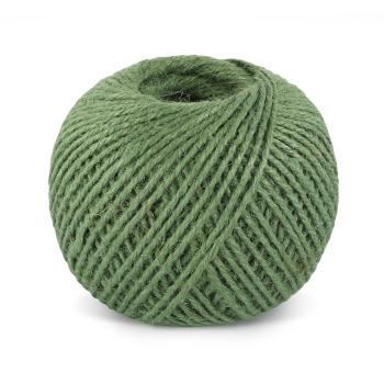 Sfoară de iută verde, 200 g