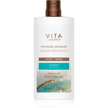 Vita Liberata Tanning Mousse Tinted spuma autobronzanta pentru corp culoare Medium 100 ml