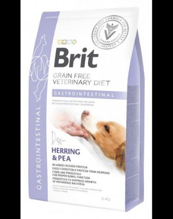 BRIT Veterinary Diets Dog Gastointestinal Dieta veterinara pentru caini adulti cu probleme gastrointestinale 2 kg