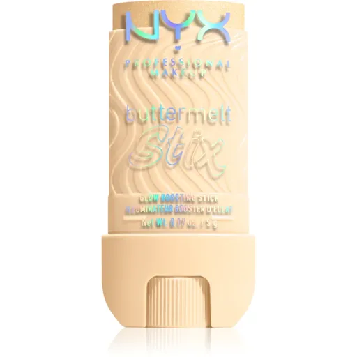 NYX Professional Makeup Buttermelt Glow Stix Stick Strălucire culoare 05 Sending Melts 5 g