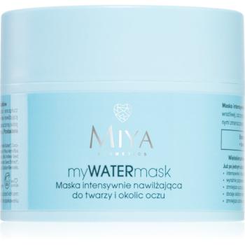 MIYA Cosmetics myWATERmask masca pentru hidratare intensa pentru fata si zona ochilor 50 ml