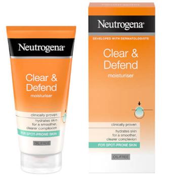 Neutrogena Cremă hidratantă fără ulei cu acid salicilic Clear & Defend (Oil-Free Moisturiser) 50 ml