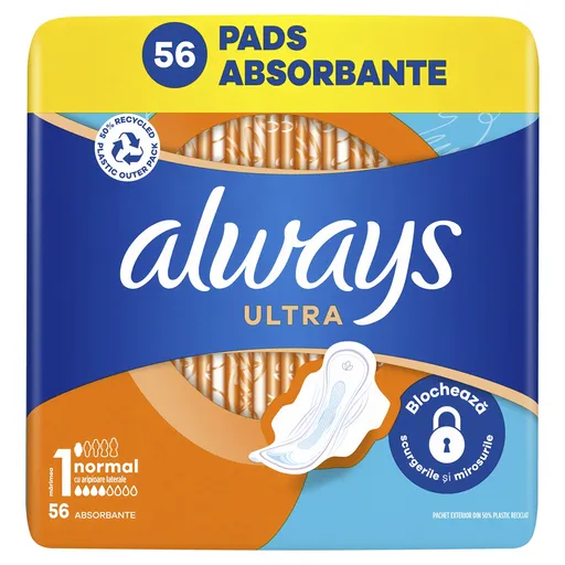 Always Absorbante igienice Ultra Normal 56 bucăți