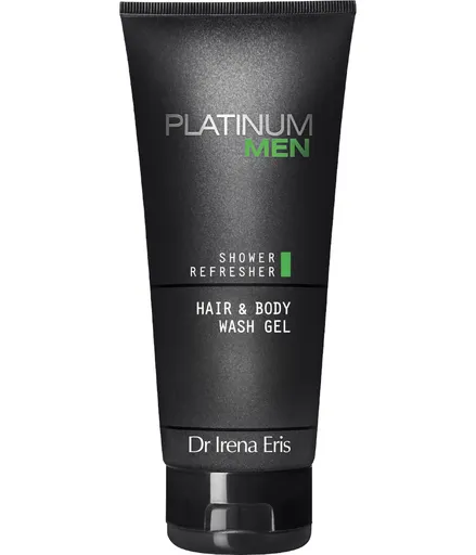 Dr Irena Eris Gel de duș pentru bărbați Platinum Men Shower Refresher (Hair And Body Wash Gel) 200 ml