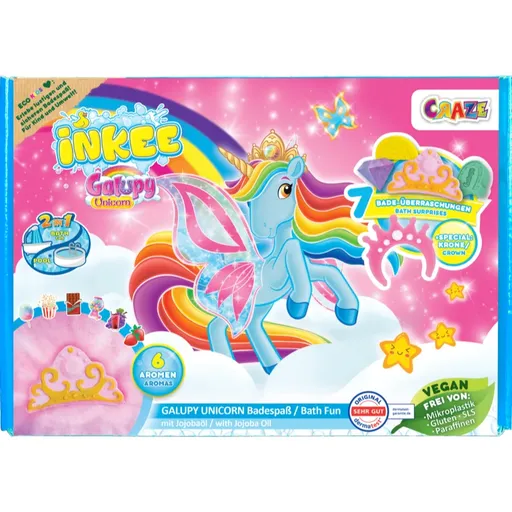 Craze INKEE Galupy Unicorn set pentru baie pentru copii