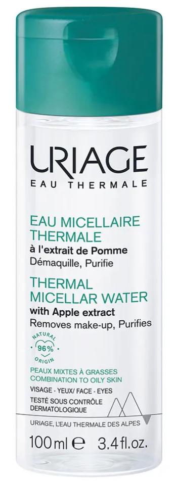 Uriage Apă de curățare ape minerale pentru piele mixtă și uleioasă (Thermal Micellar Water) 100 ml